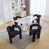 Ours en peluche noir est en rupture de stock