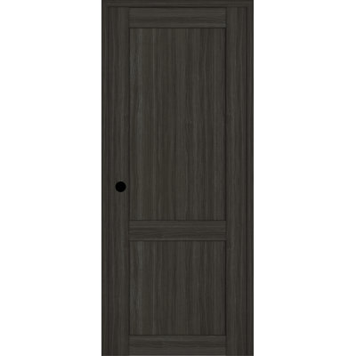 2 Panel Shaker DIY-Friendly Manufactured Wood Composite Left Hand or Right Hand Single Prehung Door