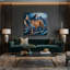«Big Cats Rocky Mountain Cougar», art mural sur toile grise-2050931091