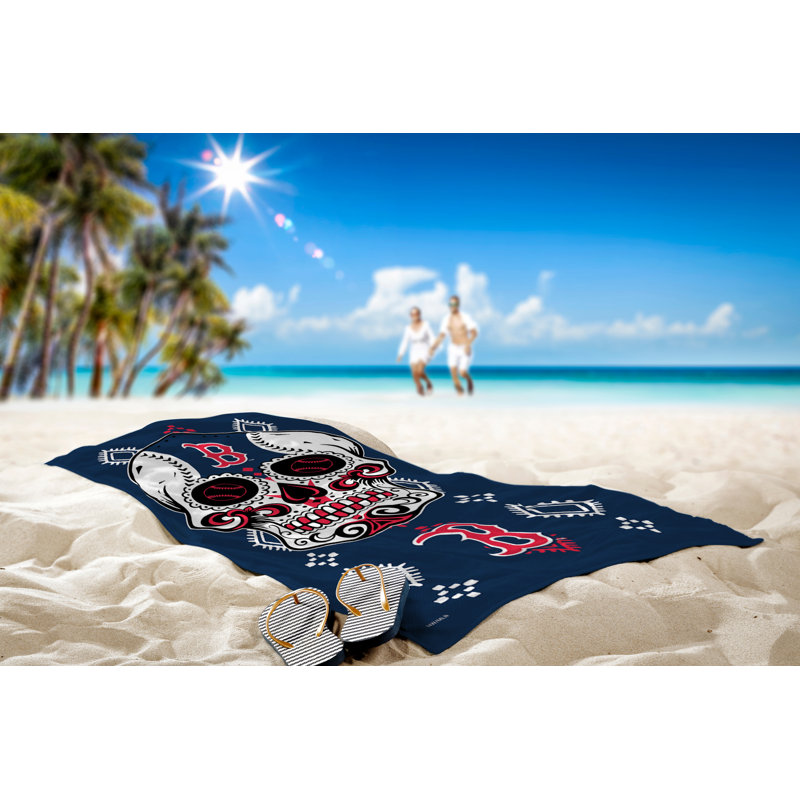 Cotton Blend Beach Towel, Boston Red Sox