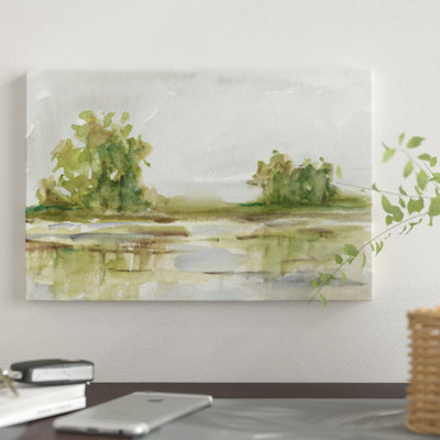 «Mute Watercolor I», reproduction d'art sur toile
