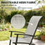 Ensemble de 2 chaises d'extérieur pliantes-714189318