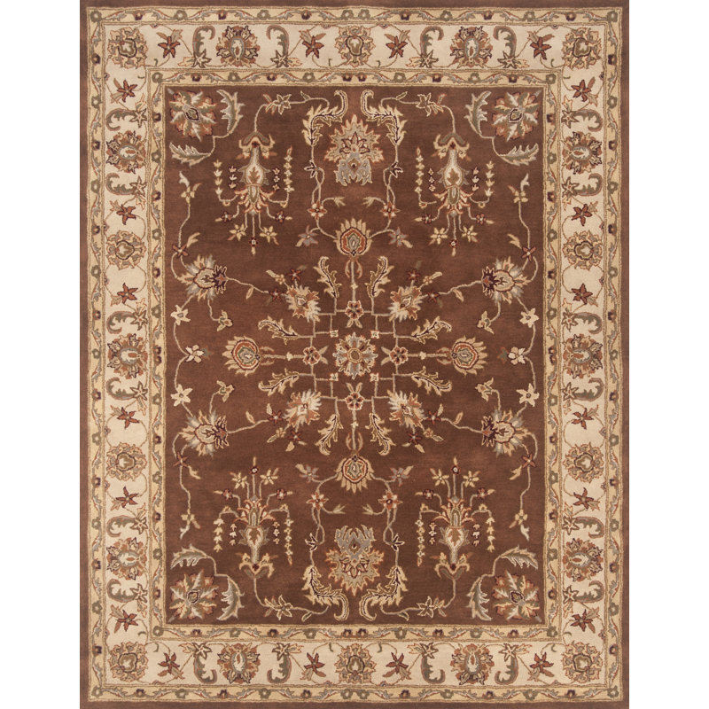 Hand Tufted Wool Oriental Indoor Rug, Rectangle 2' x 3'