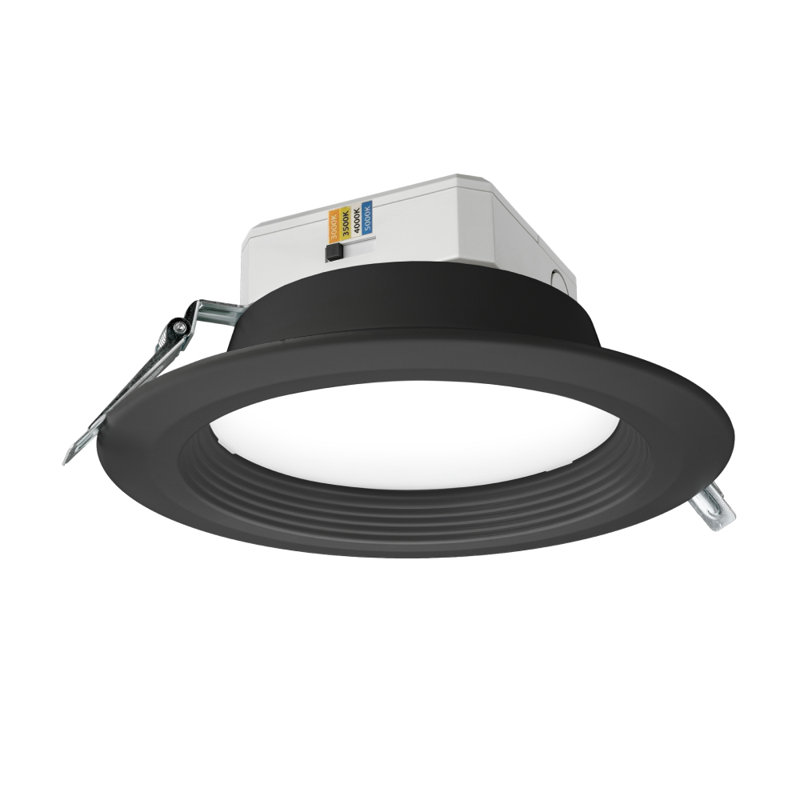 Garniture de lumière encastrée à DEL intégrée sans fil 8 pi CCT 3000 lumens 120-277 volts 8 po