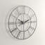 Garney Metal Wall Clock with Black Hands-397388219-397388216