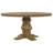 Rhea Rustic Honey Round Wood Dining Table