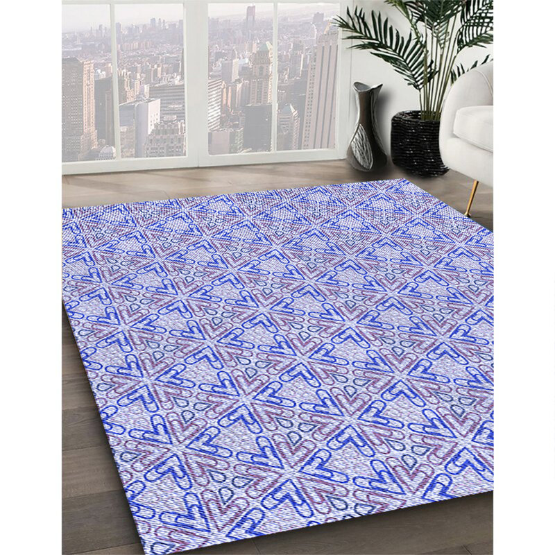 Tapis 100% à motif lavable à la machine 2989, Rectangle 2 pi x 3 pi
