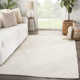 Lizbeth Geometric Handmade Flatweave Cream Area Rug