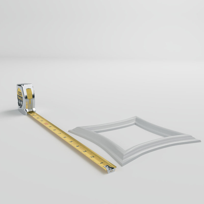 Carreau de plafond Endurathane Kennedy, H 7 1/4 po x l 7 1/4 po x P 1/2 po, apprêté en usine