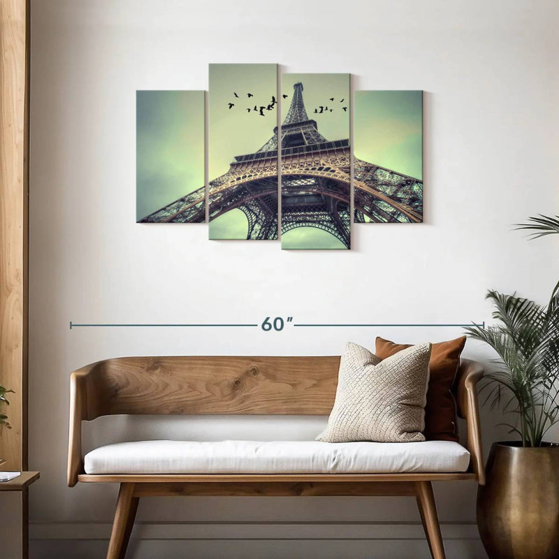 Lilie Eiffel Tower Daylight, 27'' H x 43'' W