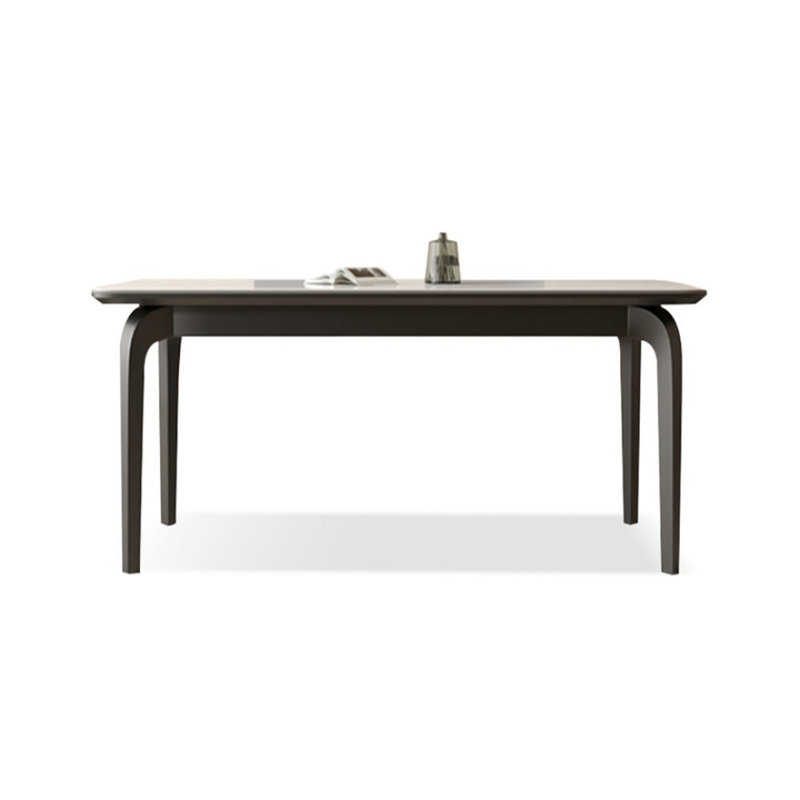 Picture colour Rectangular Sintered Stone tabletop Dining Table, 29.53"H x 55.12"L x 31.5"W