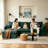 Convertible Sectional Sofa Couch-1305338591