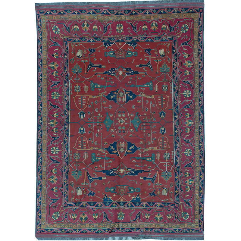 Afghan Wool Southwestern Area Rug