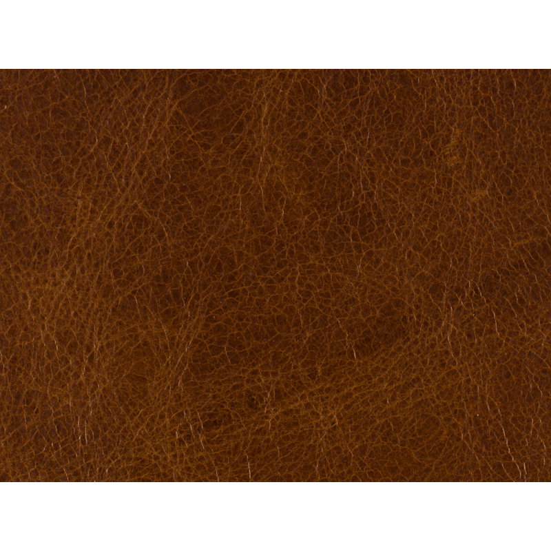 Astha Genuine Leather Push-Back Recliner