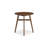 Jeyn Round Counter Table With Open Frame, 36 Inch Brown Mango Wood