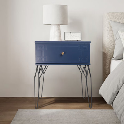 Honestee 50.2cm W Bedside Table