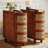 Bryoni 3 Drawer Solid Wood End Table