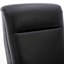 Fauteuil inclinable avec accoudoirs en bois Fremont - Noir-1570655244