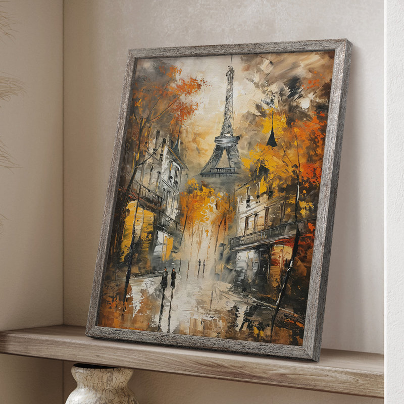 «LANDSCAPES Series CCCCLXXI», reproduction encadrée - bois massif, H 15 po x l 12 po