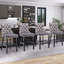 Velvet Upholstered Bar Stool with Button Tufted Back-102830871-108418883-113494539