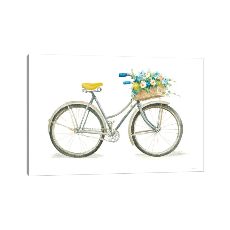 Floursack Home I On White by Danhui Nai - Wrapped Canvas Print, 152.5 cm H x 101.5 cm W