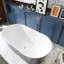 Baignoire de trempage autoportante en acrylique 59 po
