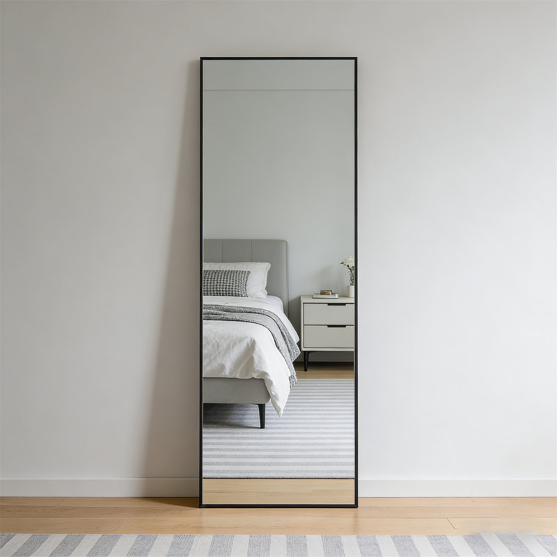 Miroir de plancher pleine longueur
