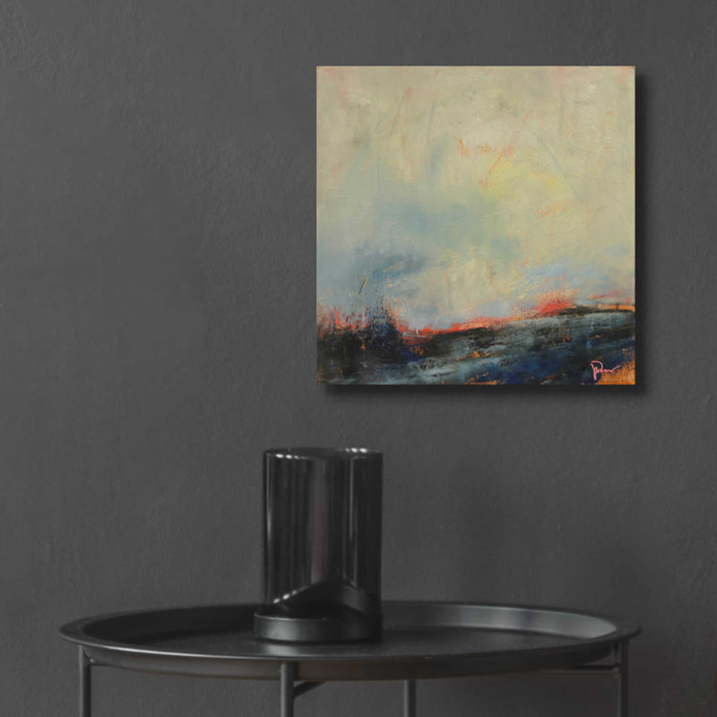 " Burnout " by Patrick Dennis, 12" H x 12" W x 0.13" D