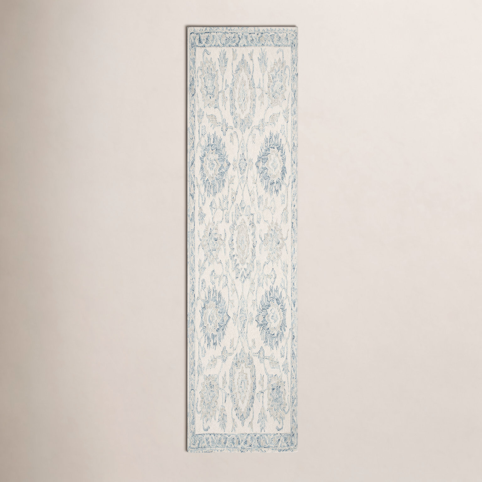 Aden Hand-Hooked Wool Oriental Rug, Rectangle 2'6" x 9'9"