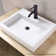 Grid Bathroom Sink Drain with No Overflow