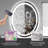Lunara UL Certified Oval LED Wall Mirror with Bright Front Light&Backlit 192LEDs/m, 3-Colors Dimmable, Defogger, IP54 Waterproof-1583354918