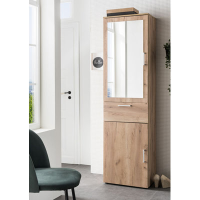 Drehtürenschrank Demitri mit Spiegel