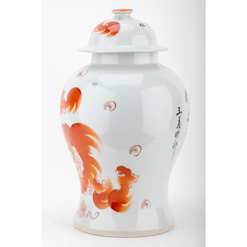 Handmade Porcelain China Jar