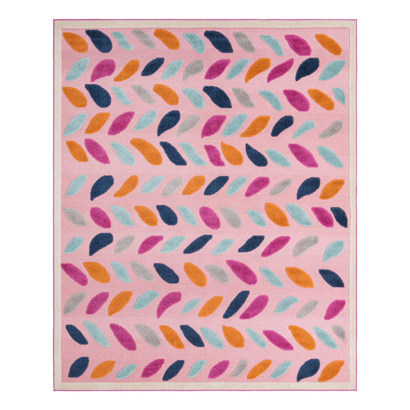 Chevron Indoor / Outdoor Rug, Rectangle 7'10" x 10'