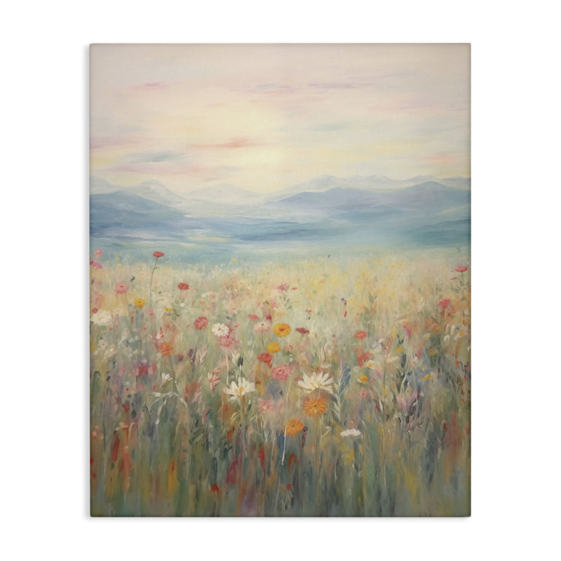  "Spring Spring Mountain Meadow" par Arlington Prints, H 20 po x l 16 po