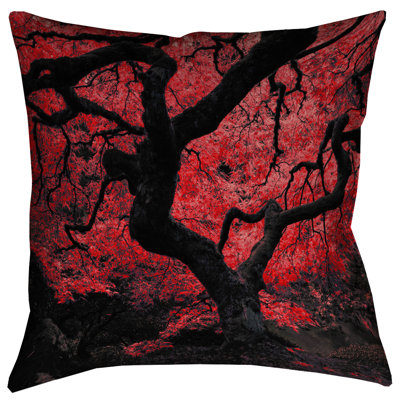 Justin Duane Cotton Throw Pillow
