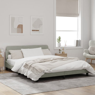 Nadeya Upholstered Platform Bed by Ebern Designs