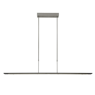 Luminaire suspendu linéaire à 8 lumières pour îlot de cuisine Adrine