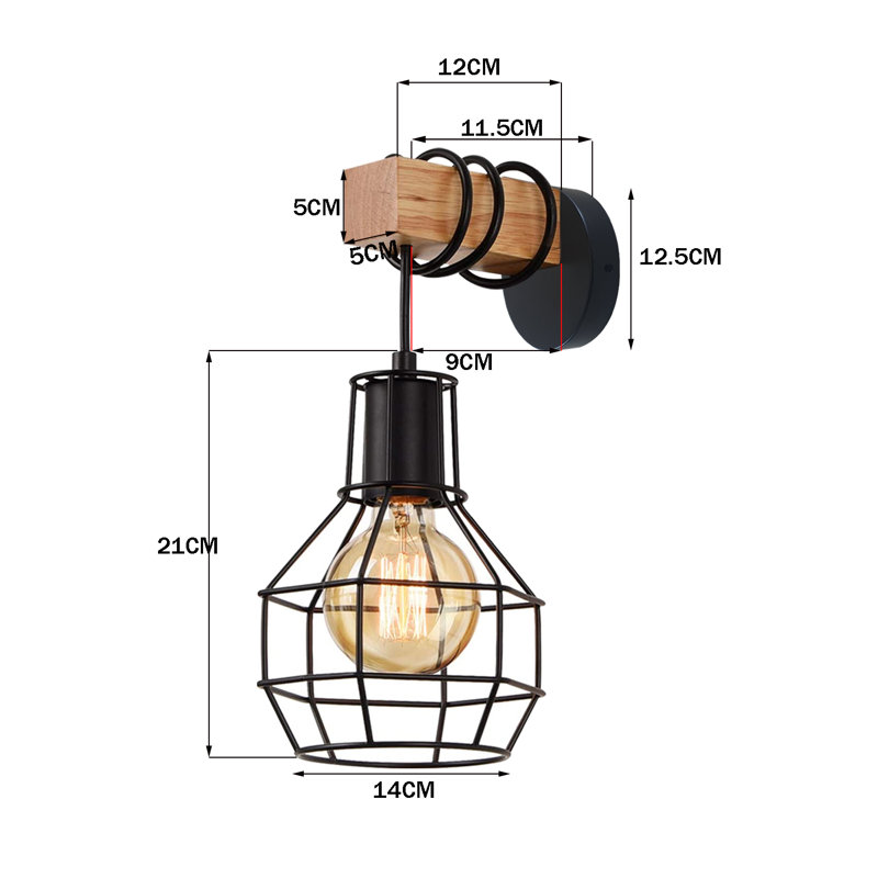 Hernadez Armed Sconce