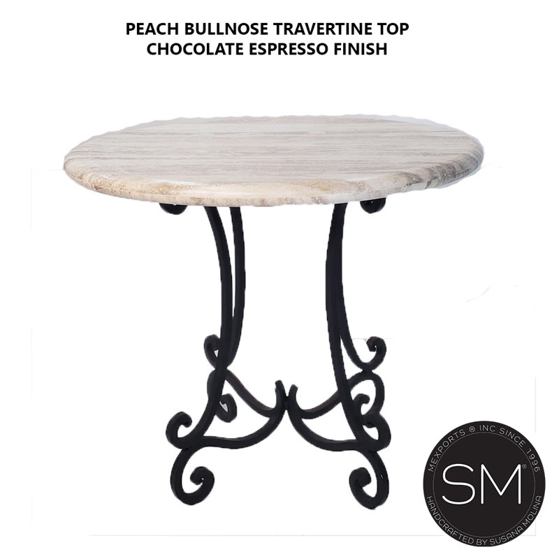 Bencomo Outdoor Round Bar Table