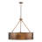 Ouellet 5-light 30in Antique Bronze Drum Chandelier