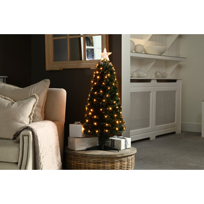 3.94' H Lighted Artificial Christmas Tree