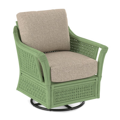 Boca Upholstered Swivel Armchair