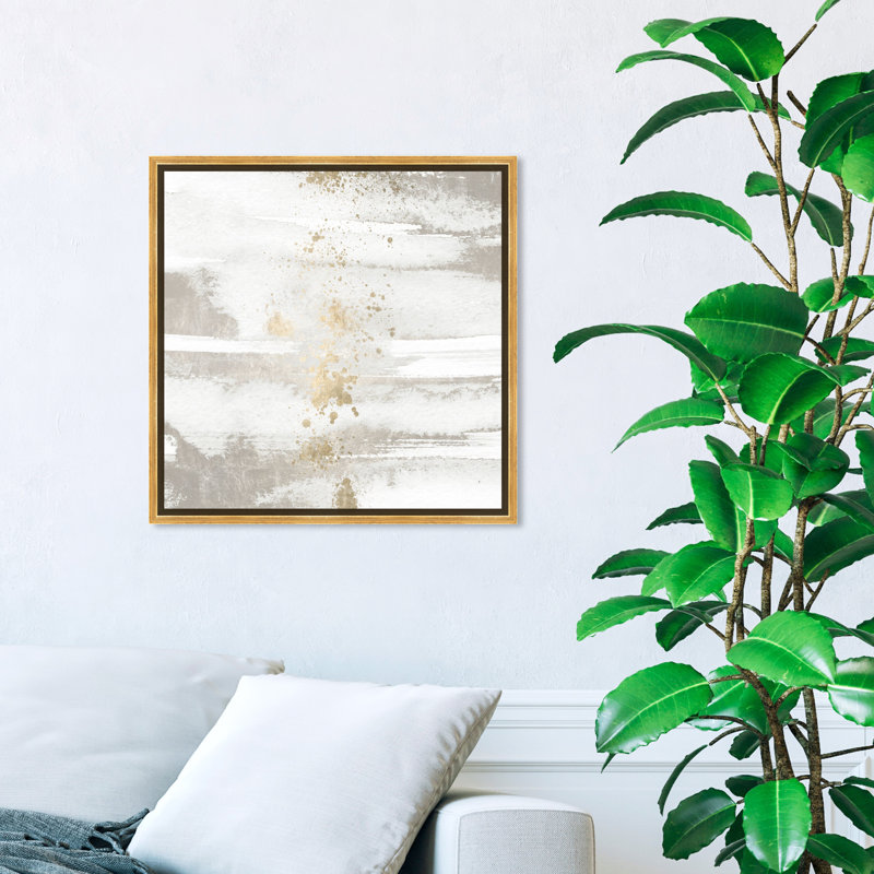 Peinture « Past Autumn » de Bart Robarts, H 20 po x l 20 po x P 1,5 po, Encadrement doré