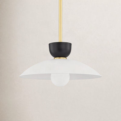 Viera Single Light Metal Pendant