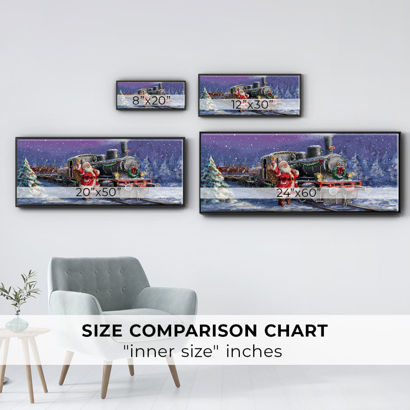 All Aboard- Framed Canvas