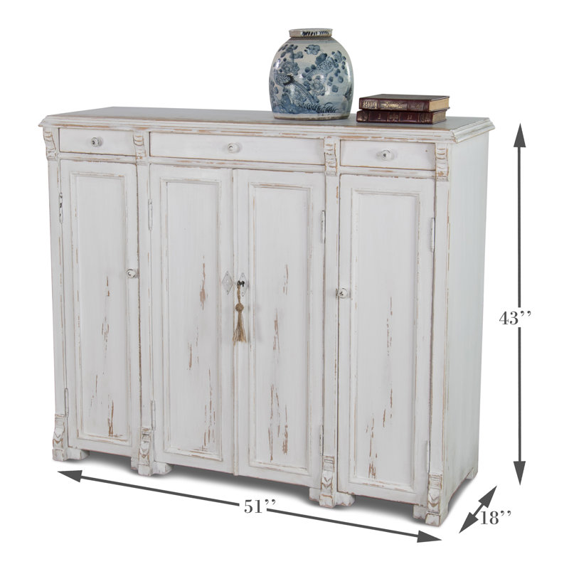 Monsen 51'' W Solid Wood Sideboard