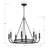 Akir 8 - Light Dimmable Wagon Wheel Chandelier-1700246212