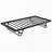Metal Daybed with LED and Pop Up Trundle-1837360539