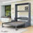 Soloma Queen Murphy Bed with Sofa Cushion-1853171214